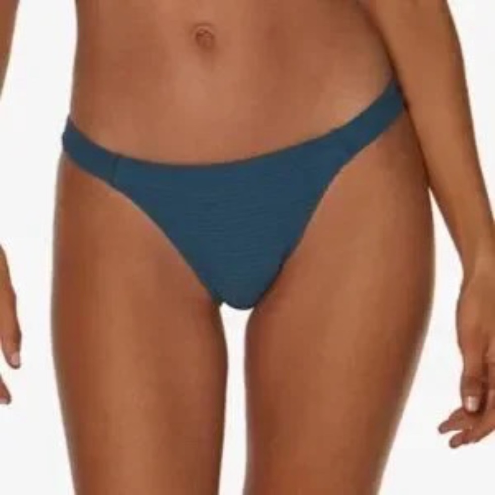 *NEW Vix Dune Fany Full Coverage Grey/Blue Size Small Bikini bottom brief NWT!